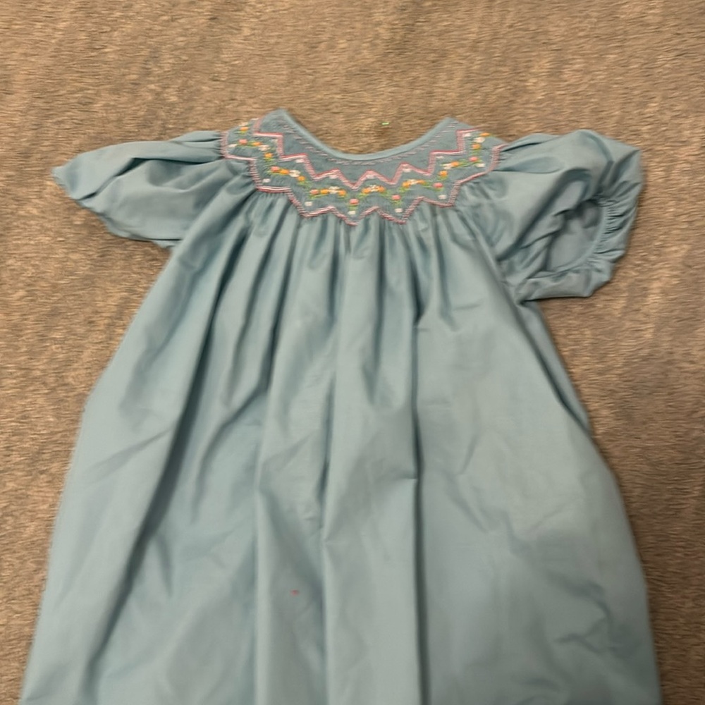 Petit Ami, Fall smocked dress, 24 months